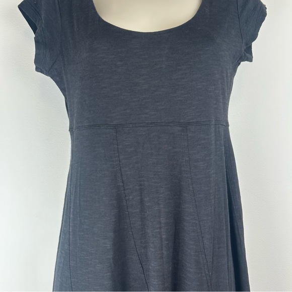 Toad&Co Cap Sleeve Organic Cotton Midi Dress sz XS Gorpcore Office Casual - Picture 5 of 12